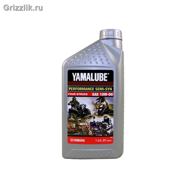 Масло моторное для Yamaha Grizzly Yamalube 10W50 LUB-10W50-SS-12 1л